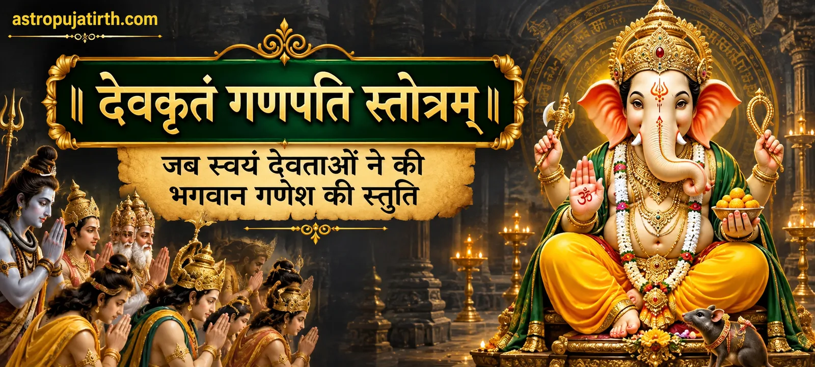 देवकृतं गणपति स्तोत्रम्: जब स्वयं देवताओं ने की भगवान गणेश की स्तुति