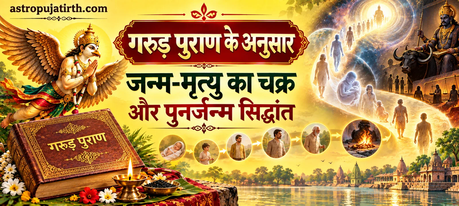 गरुड़ पुराण के अनुसार जन्म-मृत्यु का चक्र और पुनर्जन्म सिद्धांत