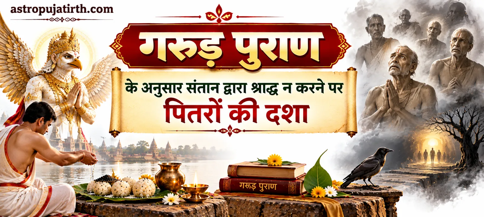 गरुड़ पुराण के अनुसार संतान द्वारा श्राद्ध न करने पर पितरों की दशा