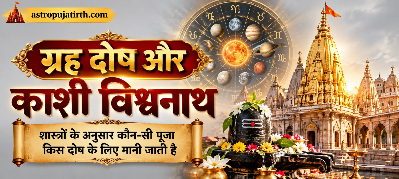 ग्रह दोष और काशी विश्वनाथ: शास्त्रों के अनुसार कौन-सी पूजा किस दोष के लिए मानी जाती है