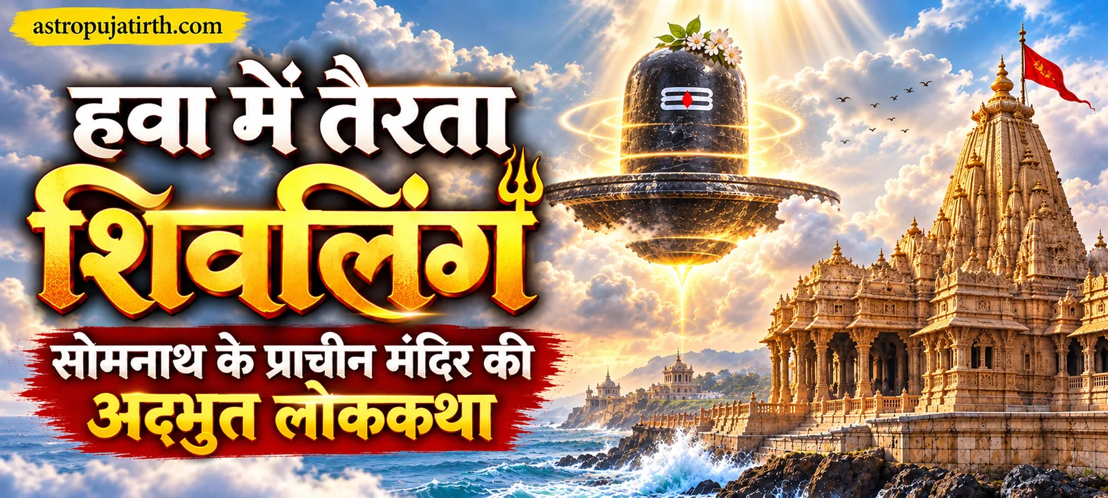 हवा में तैरता शिवलिंग: सोमनाथ के प्राचीन मंदिर की अद्भुत लोककथा
