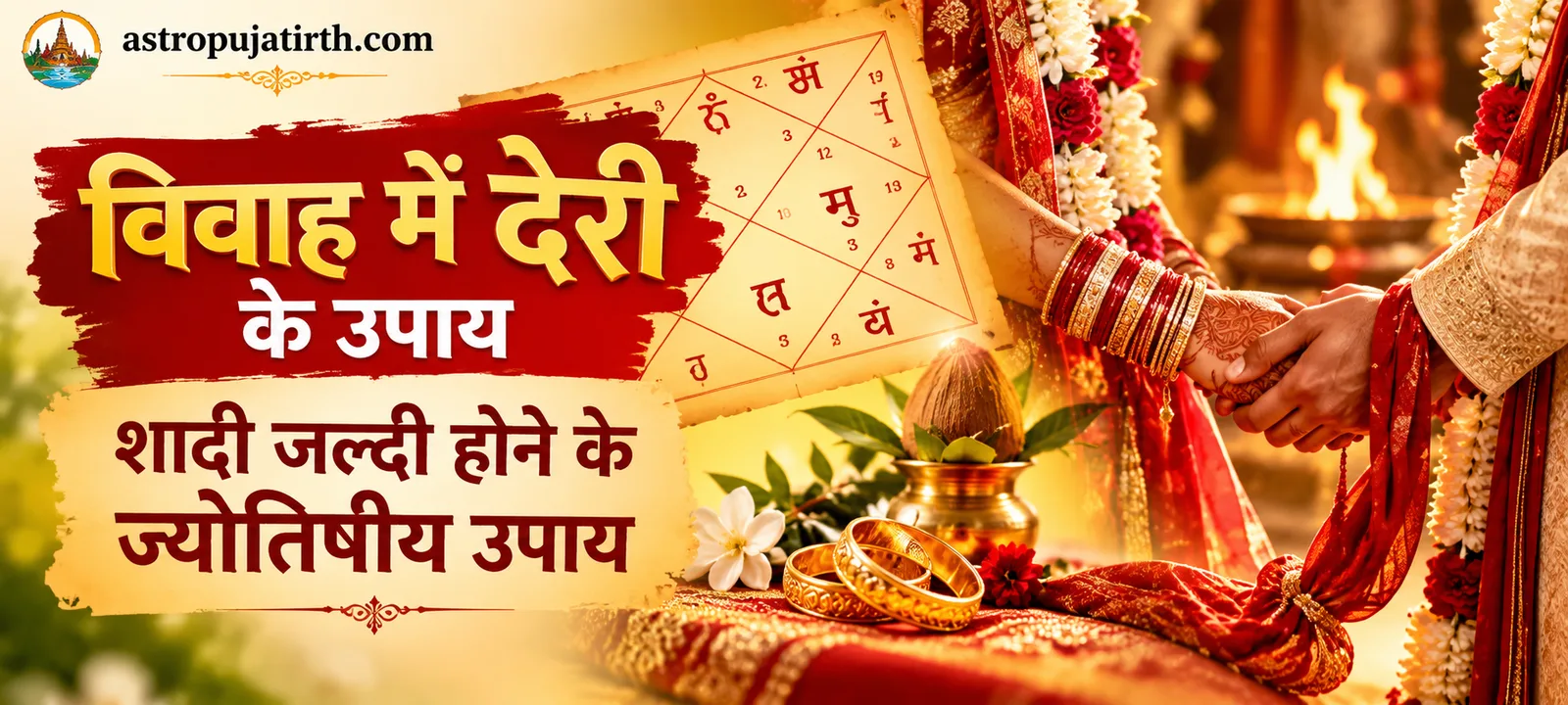 विवाह में देरी के उपाय: शादी जल्दी होने के ज्योतिषीय उपाय