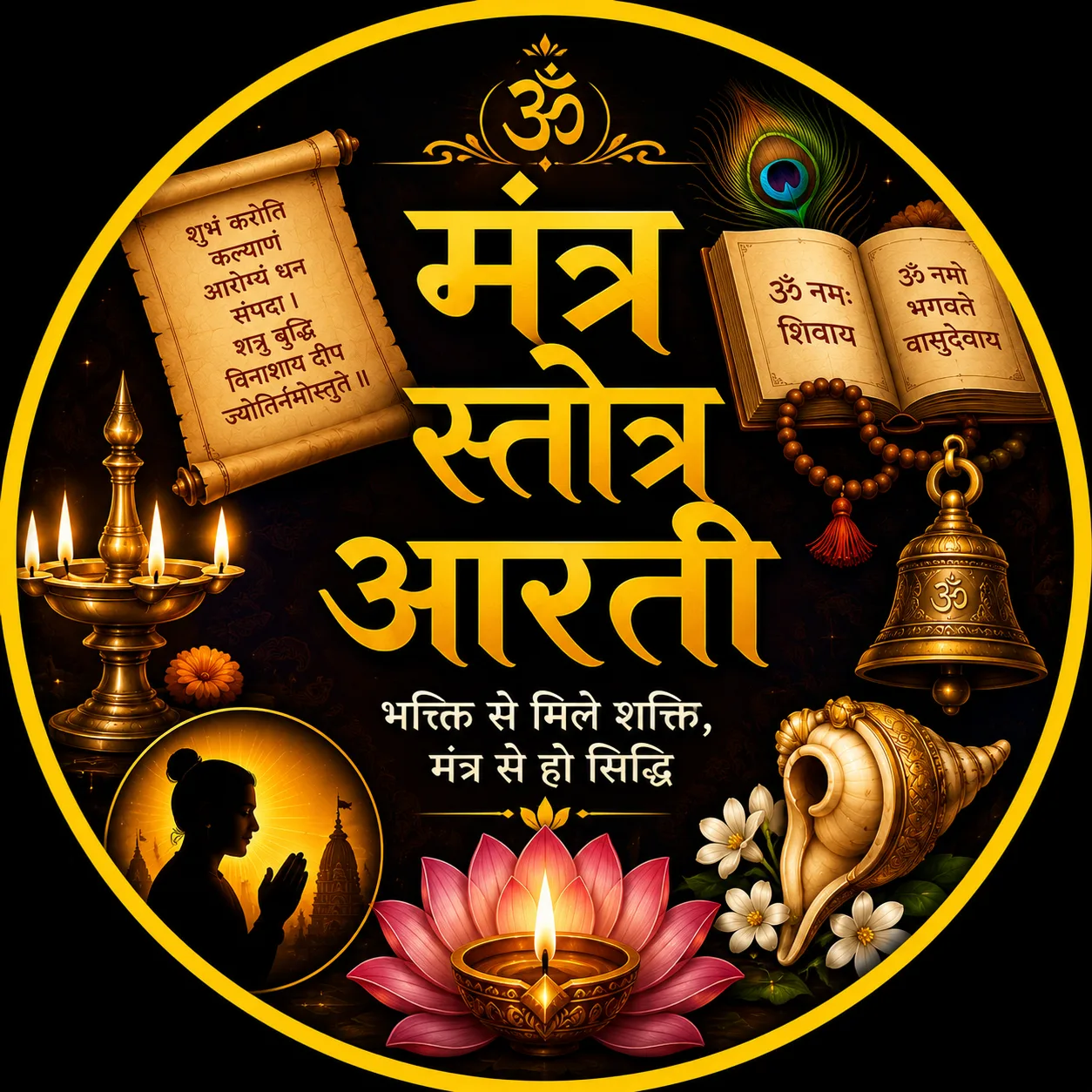 मंत्र, स्तोत्र और आरती