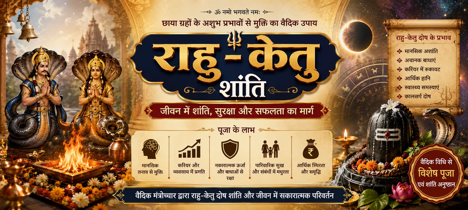 राहु-केतु ग्रह शांति