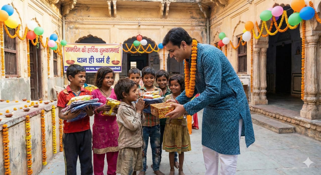 Birthday Charity Ujjain