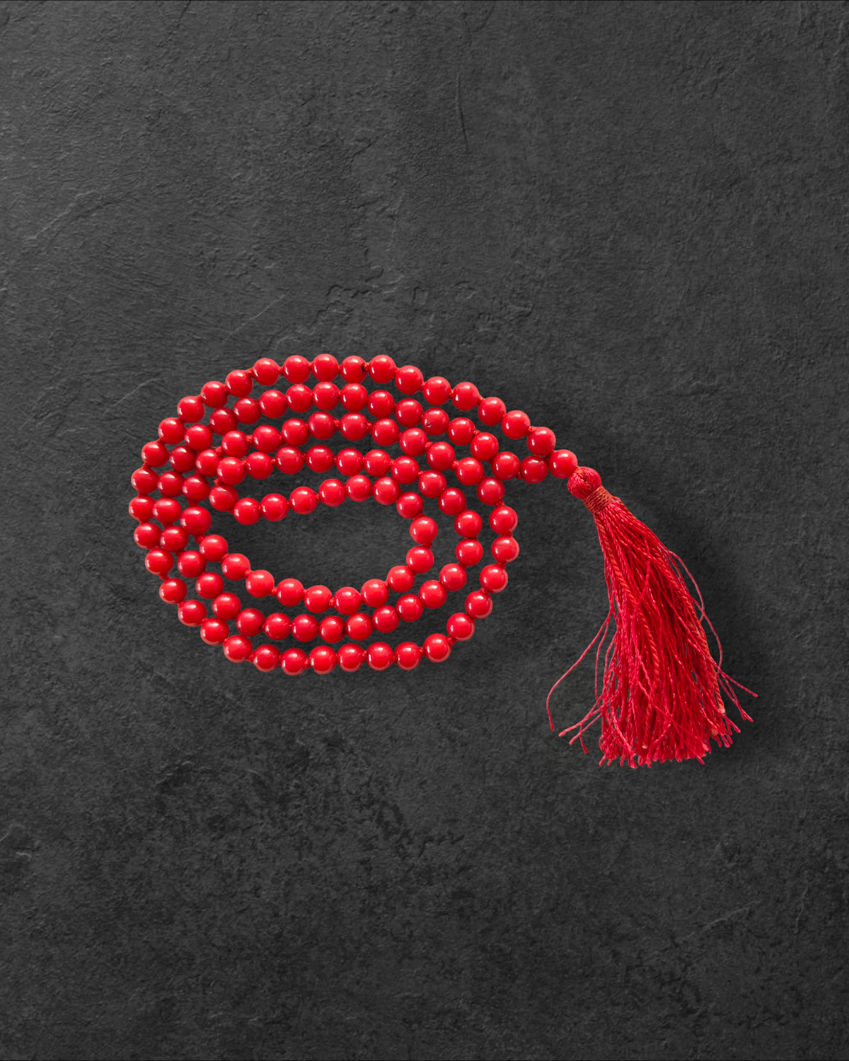 Red Coral Mala