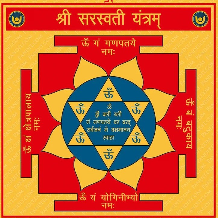 Shri Saraswati Yantra