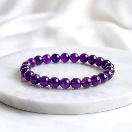 Natural Amethyst Bracelet