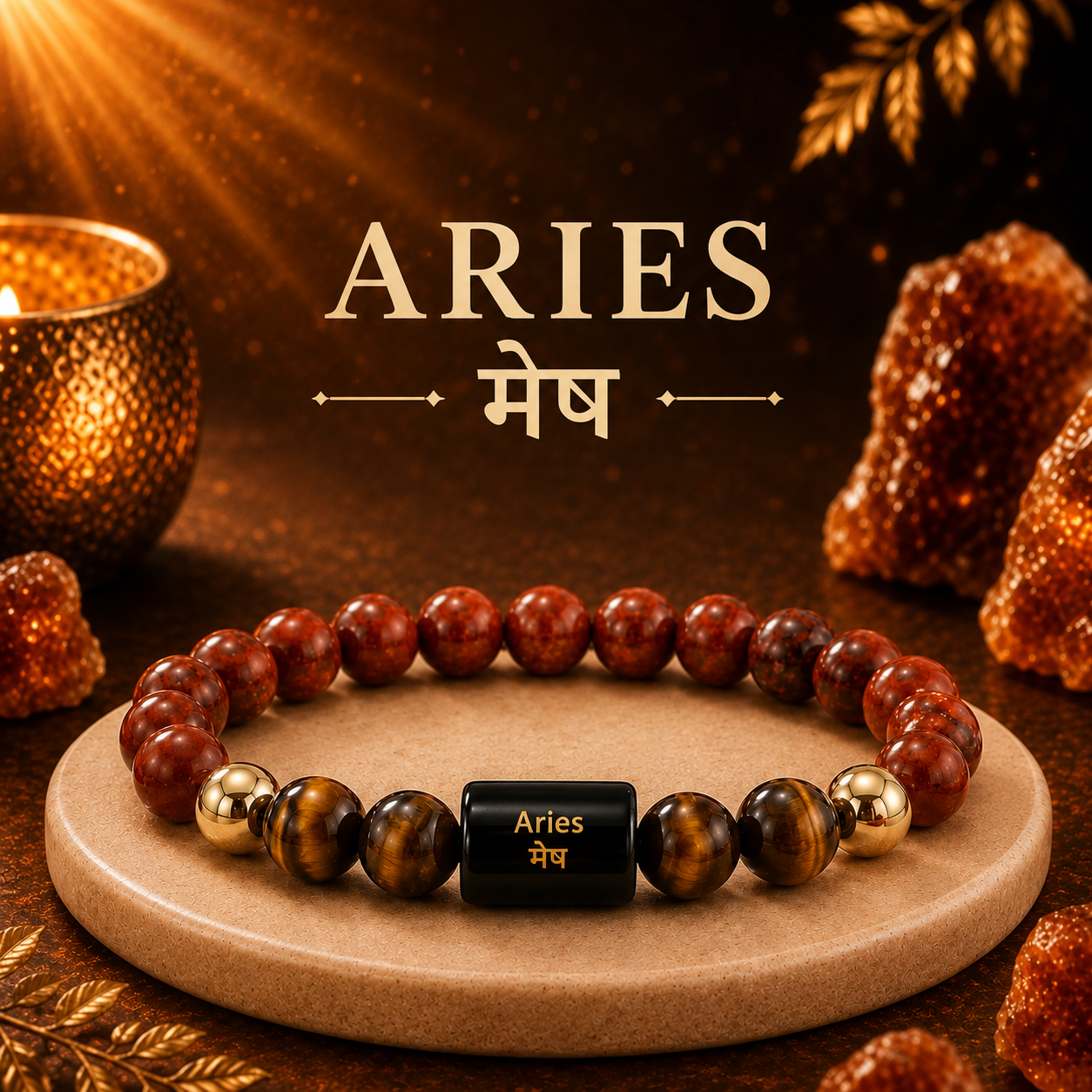 Aries Zodiac Bracelet