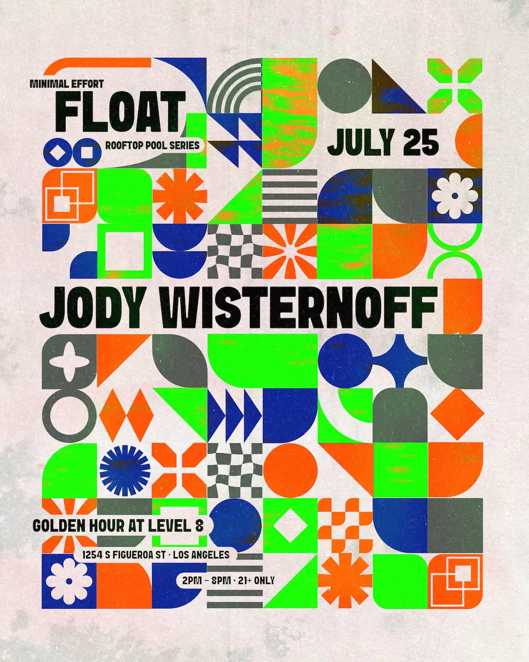 FLOAT Rooftop Pool Party ft. Jody Wisternoff