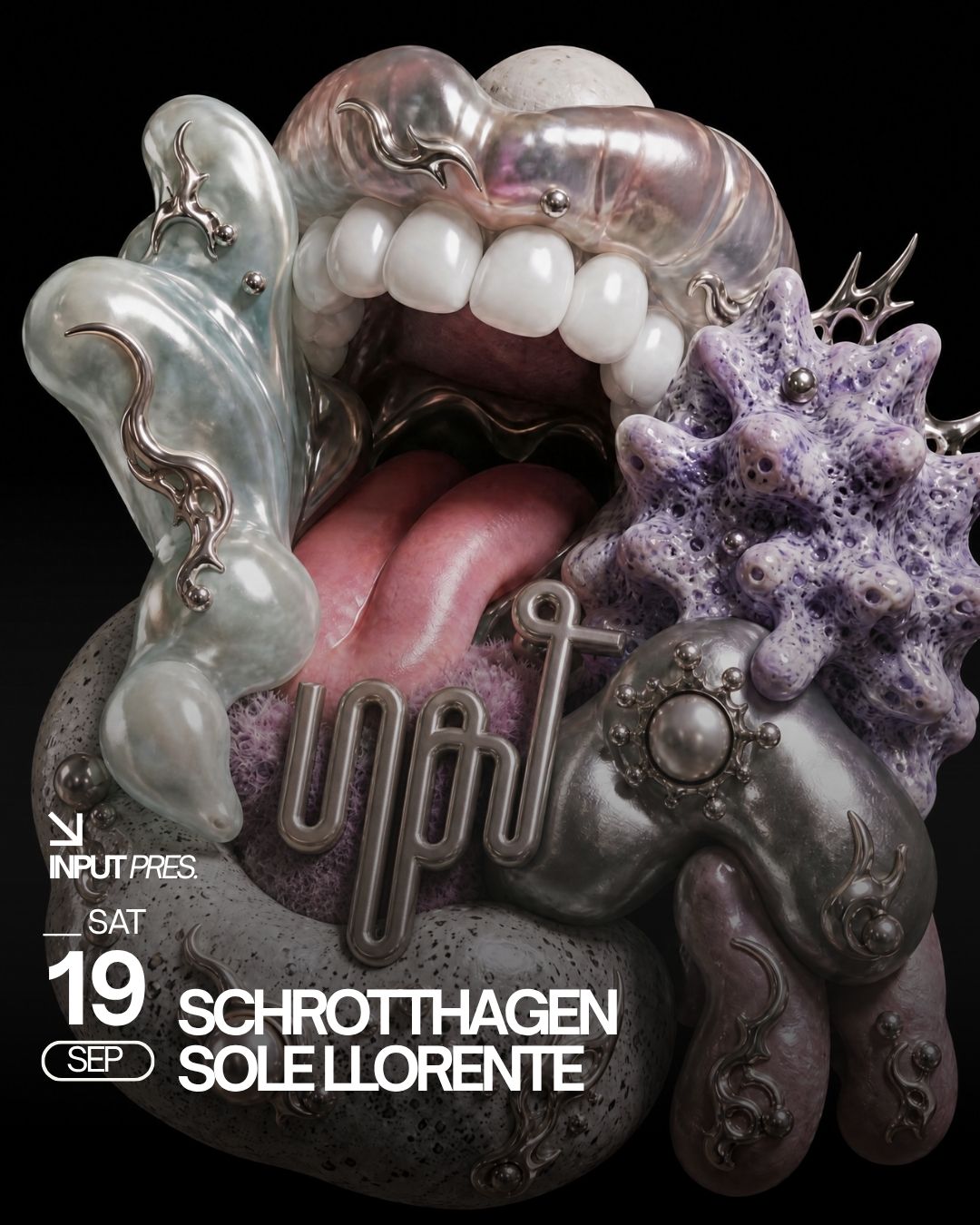Schrotthagen and Sole Llorente at INPUT Barcelona