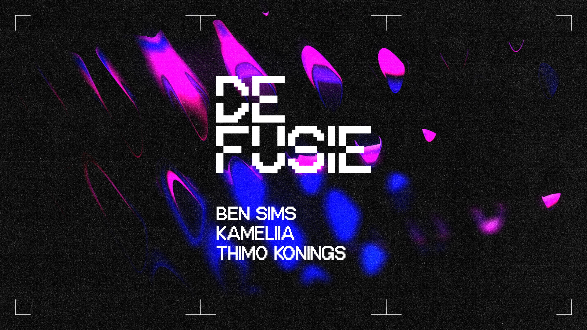 De Fusie: Ben Sims, Kameliia and Thimo Konings