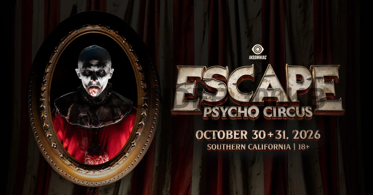 Escape Halloween 2026 brings techno, bass and house to San Bernardino