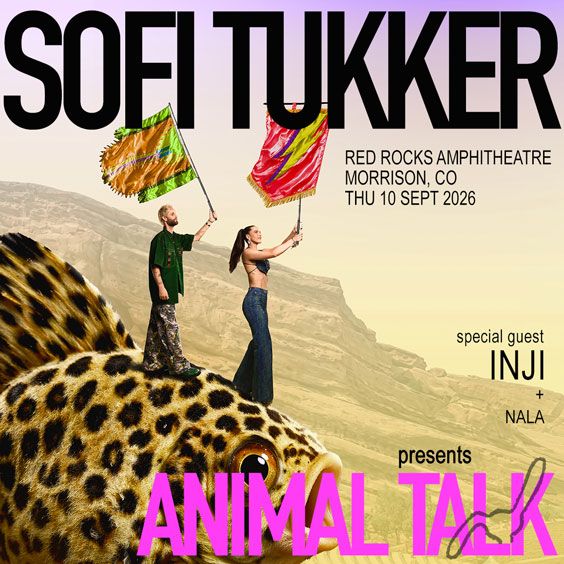 SOFI TUKKER brings its electronic live show to Red Rocks