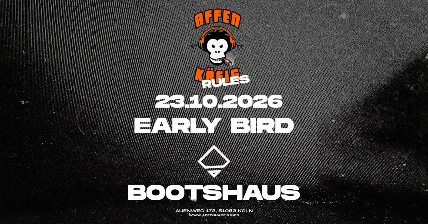 Affenkäfig Rules vuelve a Bootshaus en octubre