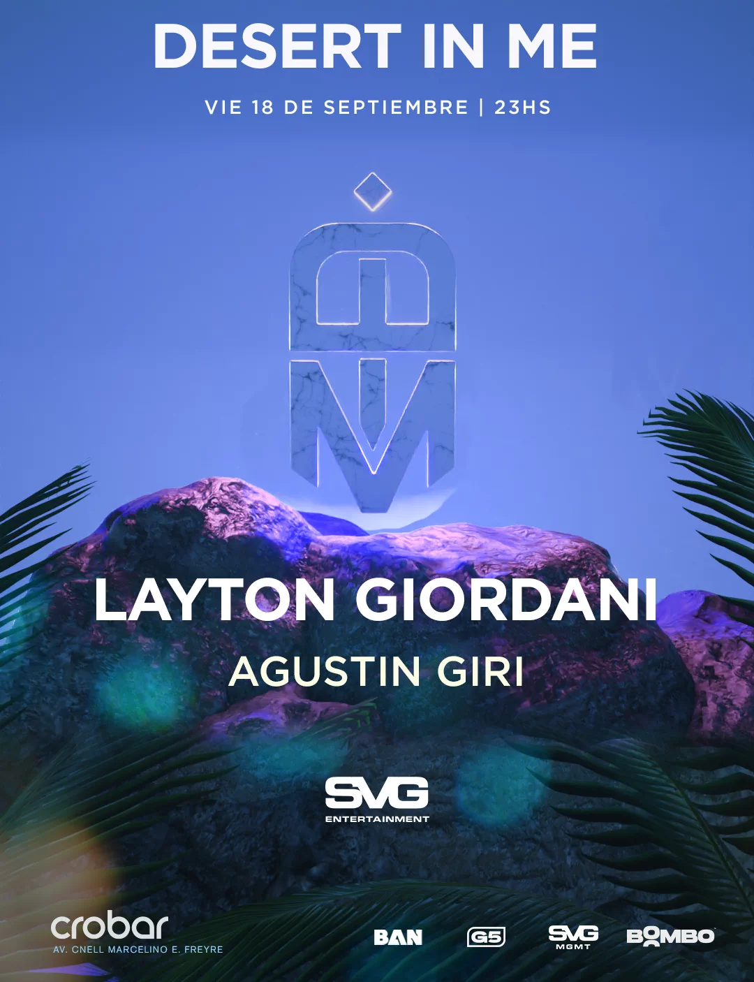 Layton Giordani und Agustín Giri im Crobar Club