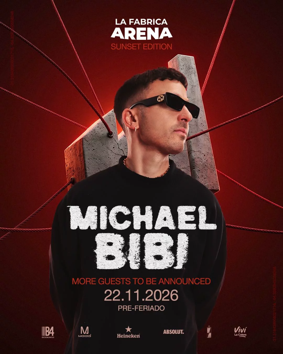 Michael Bibi spielt die Sunset Edition in der La Fábrica Arena
