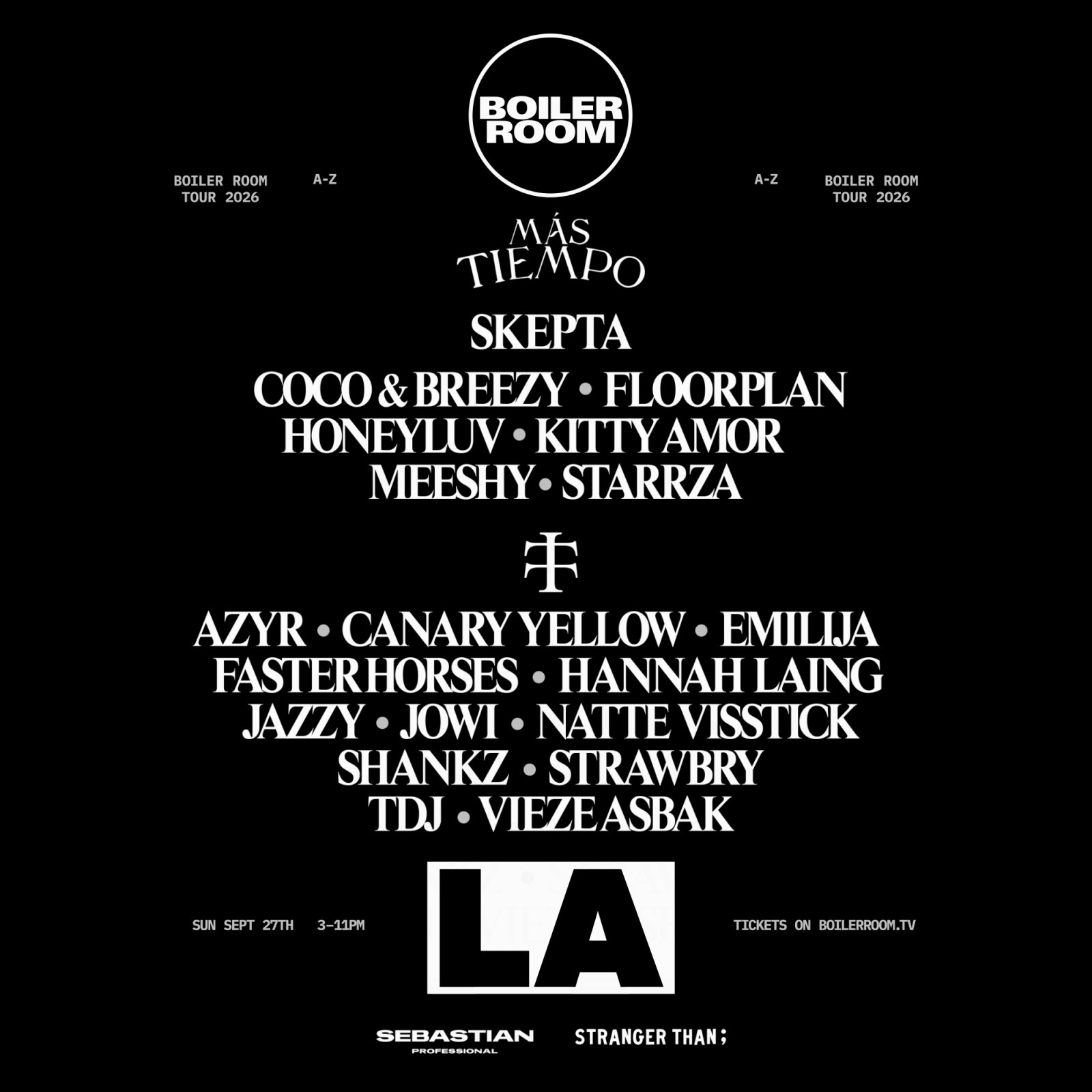 Boiler Room LA brings together Skepta, Floorplan and Hannah Laing