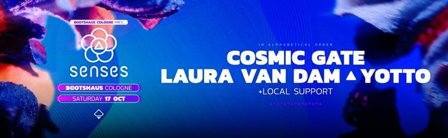 Cosmic Gate, Yotto und Laura van Dam kommen ins Bootshaus