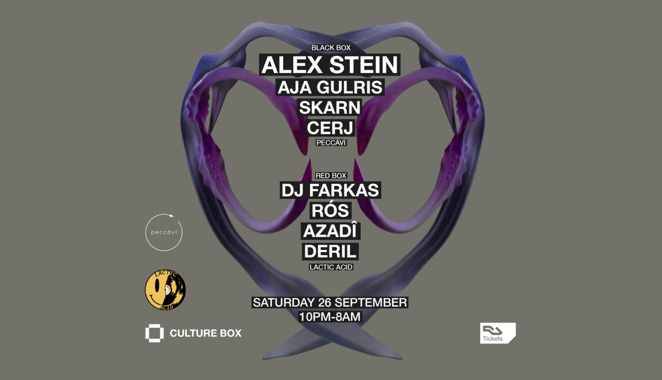 Alex Stein headlines Peccāvī at Culture Box