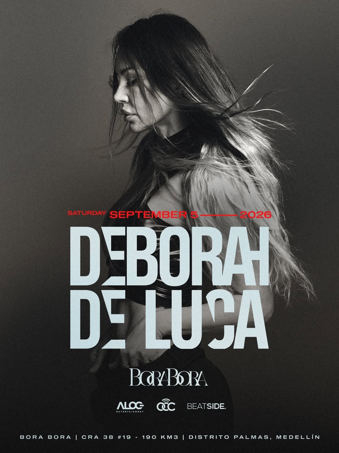 Deborah De Luca returns to Medellín for a date at Bora Bora