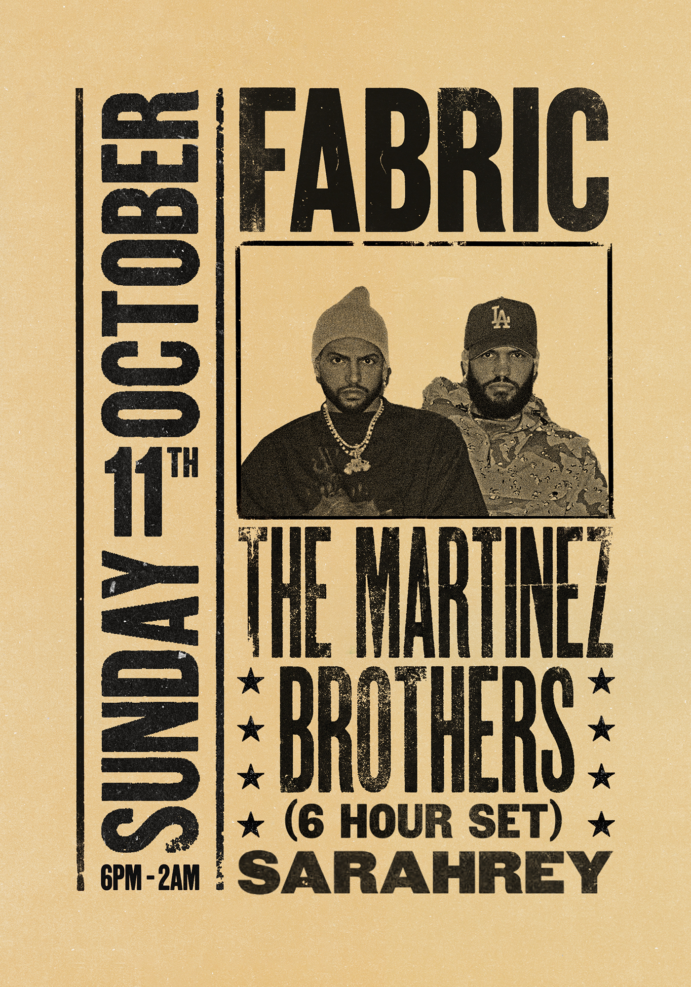 The Martinez Brothers play a six-hour set at fabric