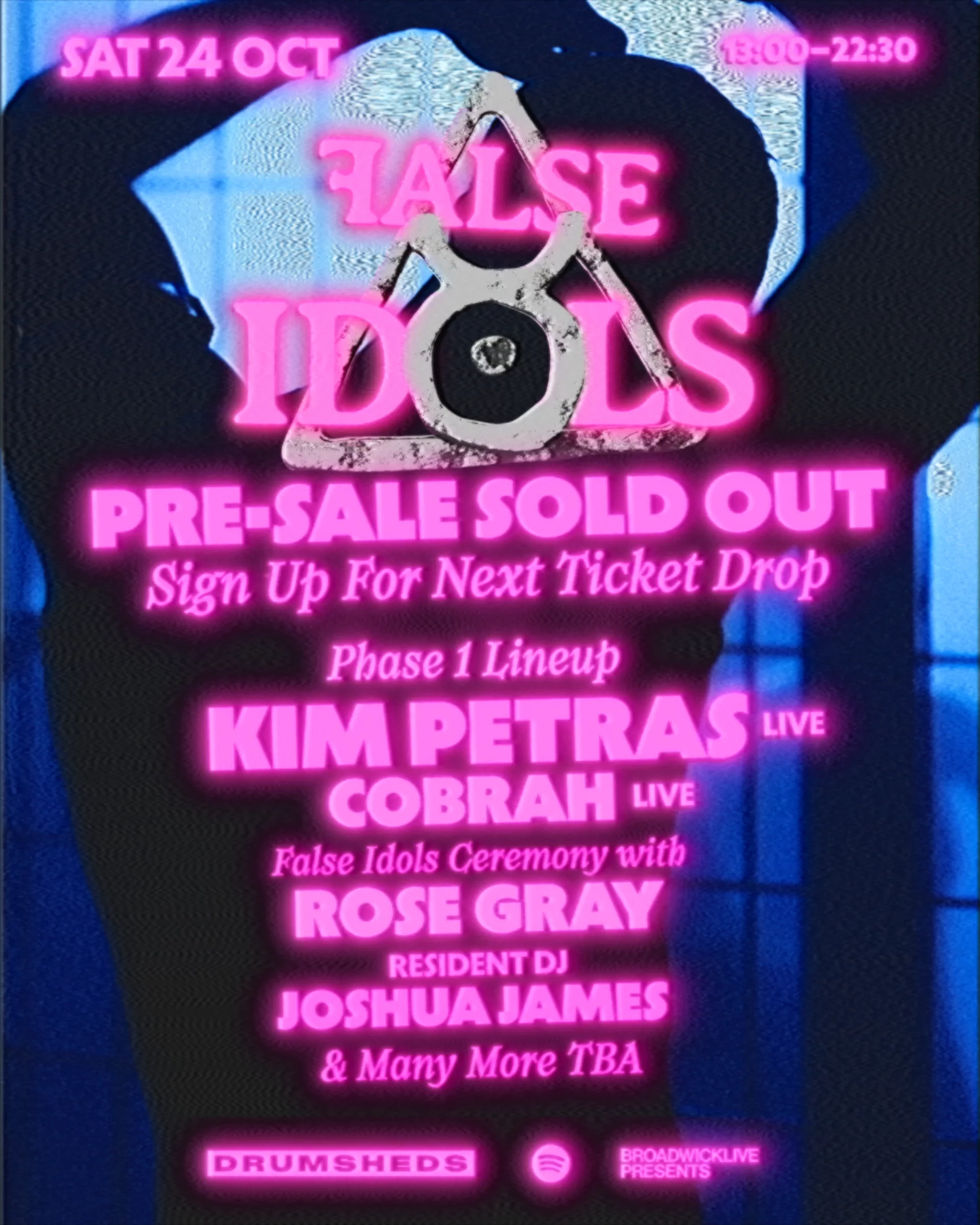 False Idols returns to DRUMSHEDS with Kim Petras and VTSS