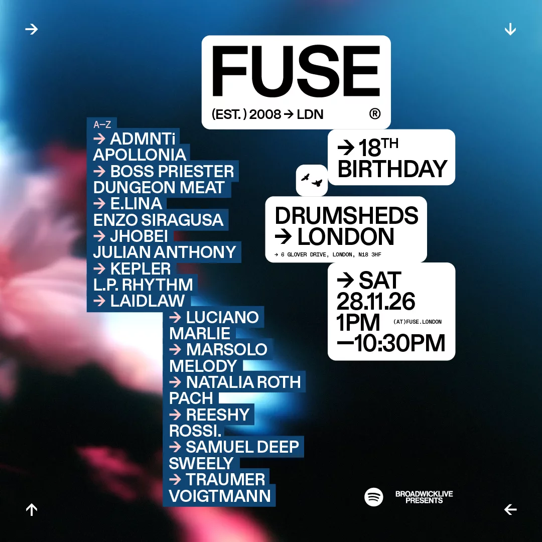 FUSE feiert 18 Jahre mit seiner größten London-Show