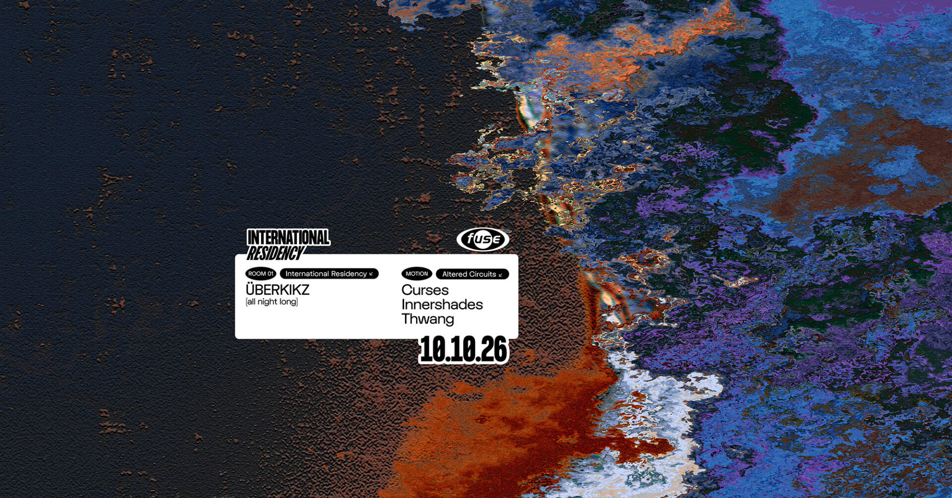 ÜBERKIKZ eröffnet ihre Fuse-Residency mit einem All-Night-Long-Set