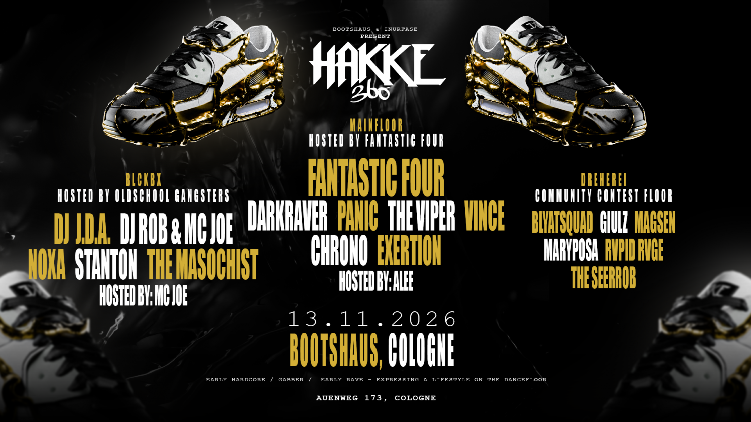 Hakke360 kehrt mit Hardcore und Oldschool ins Bootshaus zurück