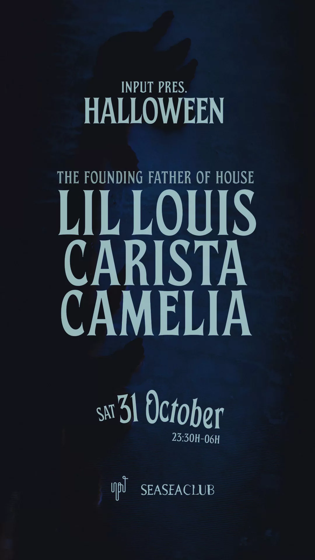 Lil' Louis, Carista y Camelia celebran Halloween en SeaSeaClub