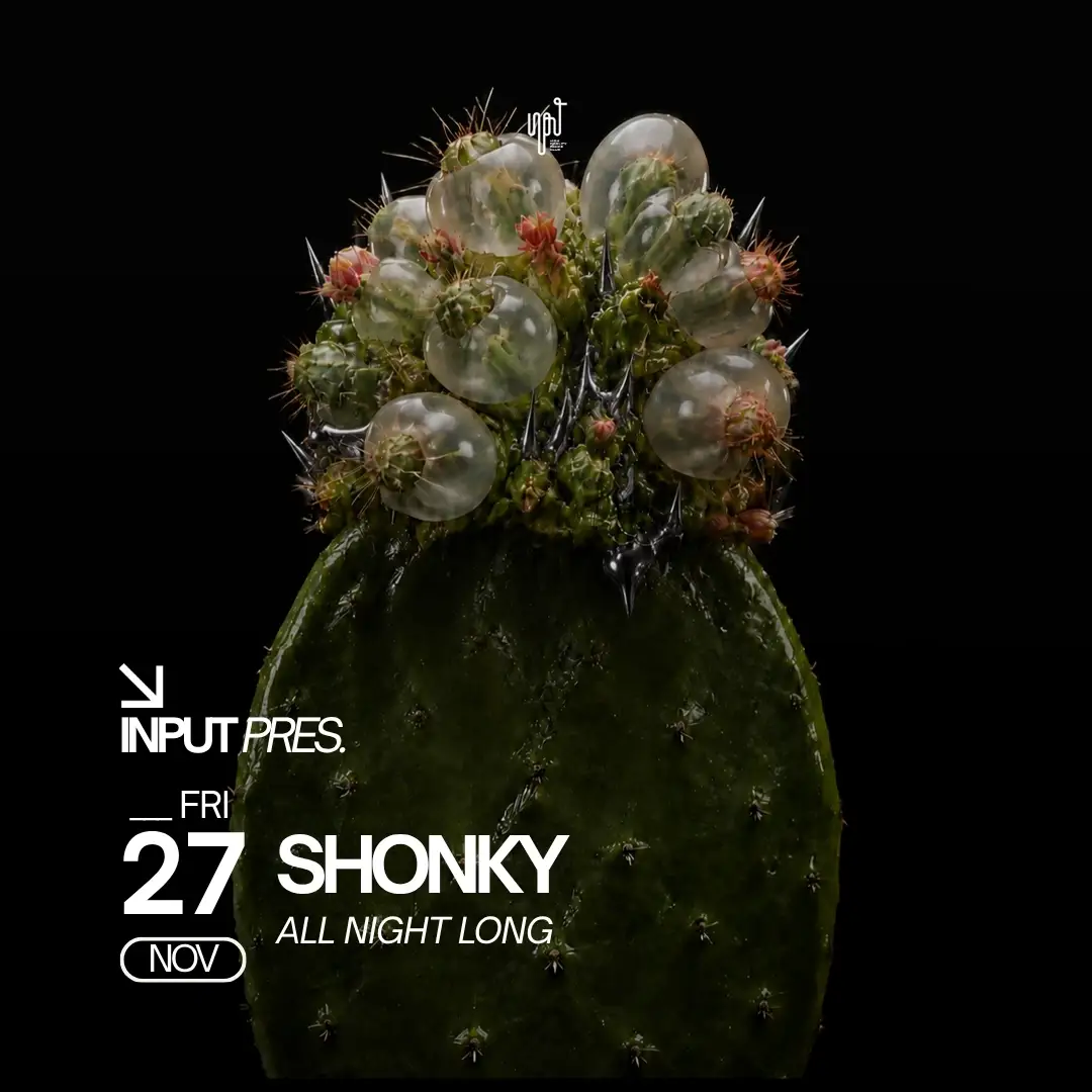 Shonky plays all night long at INPUT Barcelona