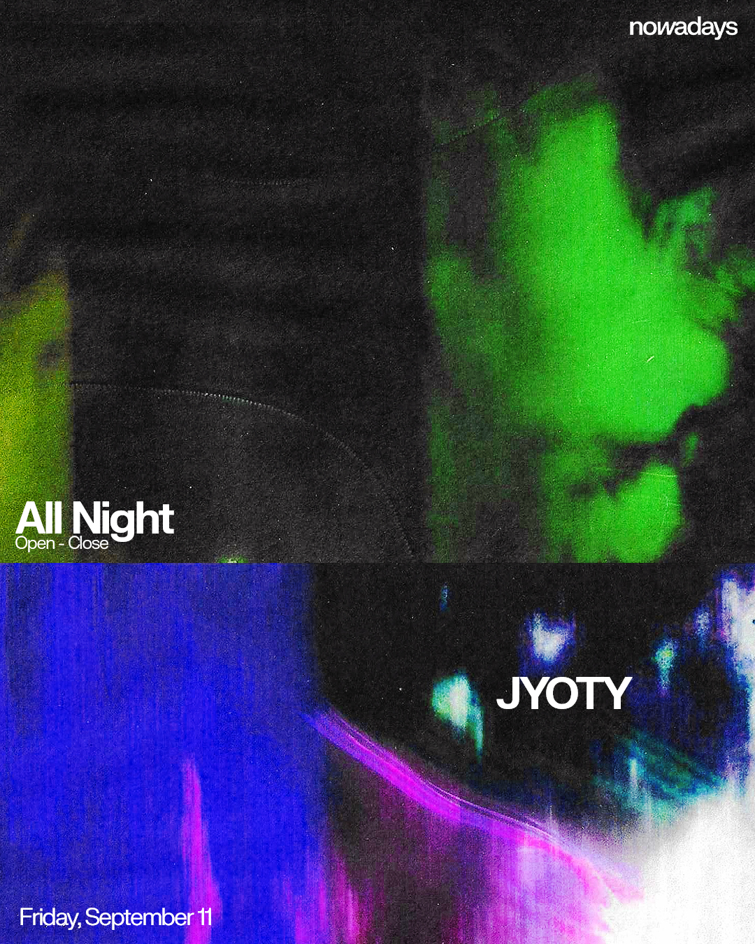 Jyoty takes over Nowadays all night