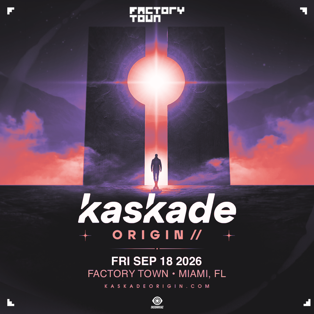 Kaskade debuts ORIGIN // at Factory Town Miami