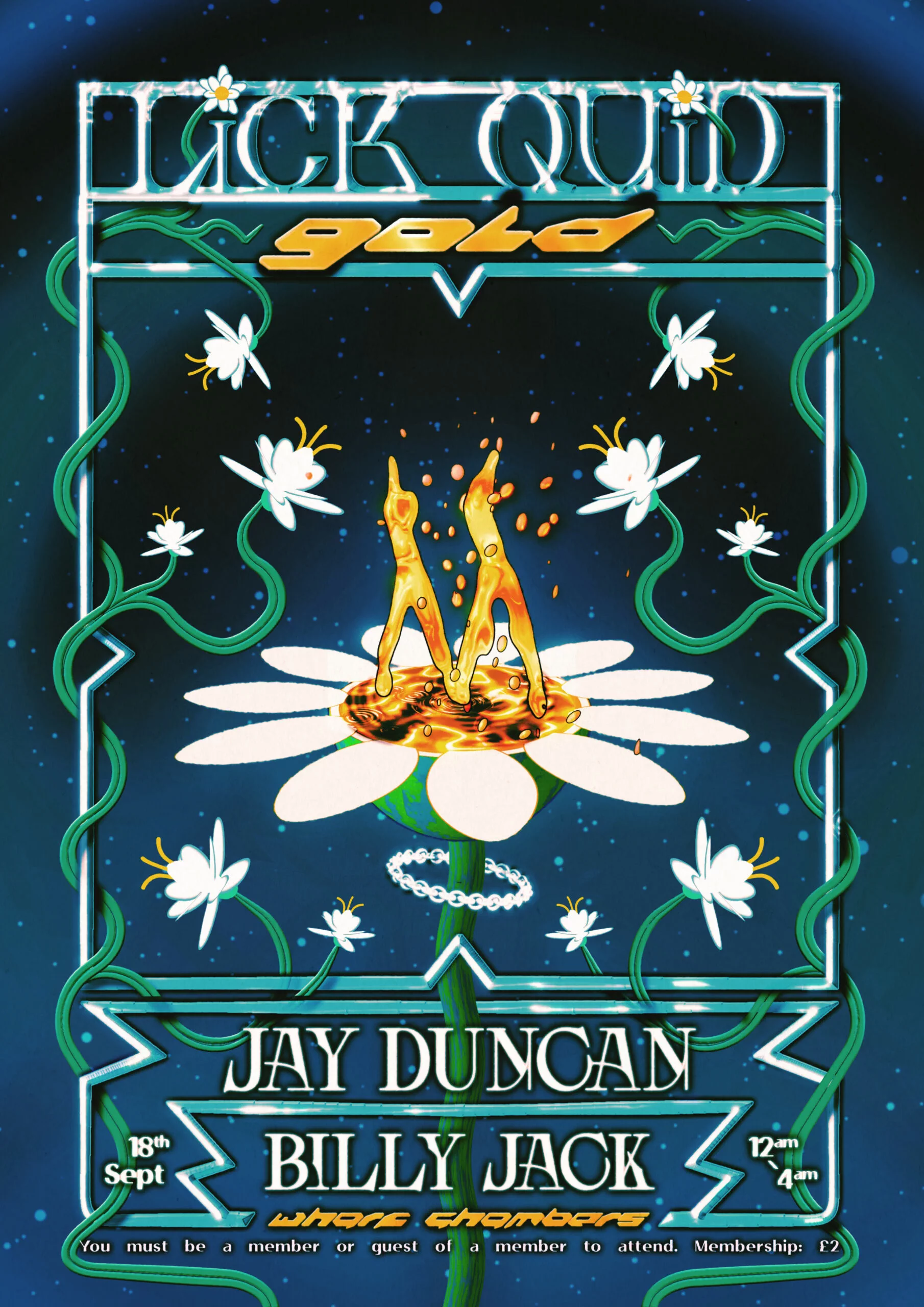 Lick Quid Gold bringt Jay Duncan und Billy Jack ins Wharf Chambers
