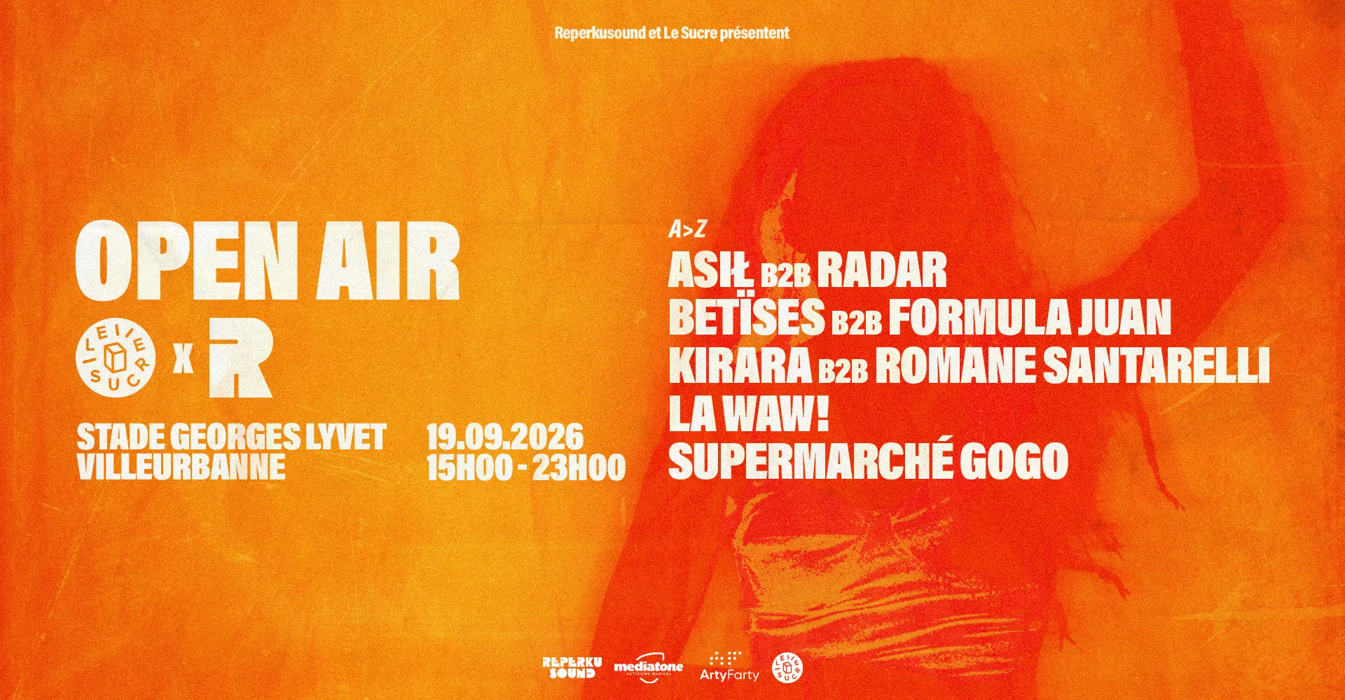 Open Air Le Sucre x Reperkusound in Villeurbanne