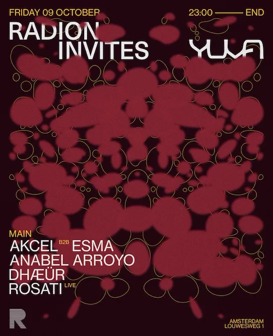 RADION Invites YUVA: Dub, Minimal und Techno in Amsterdam