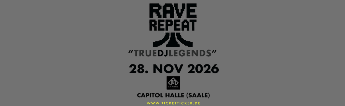 Rave Repeat bringt Thomas Schumacher und Talla 2XLC nach Halle