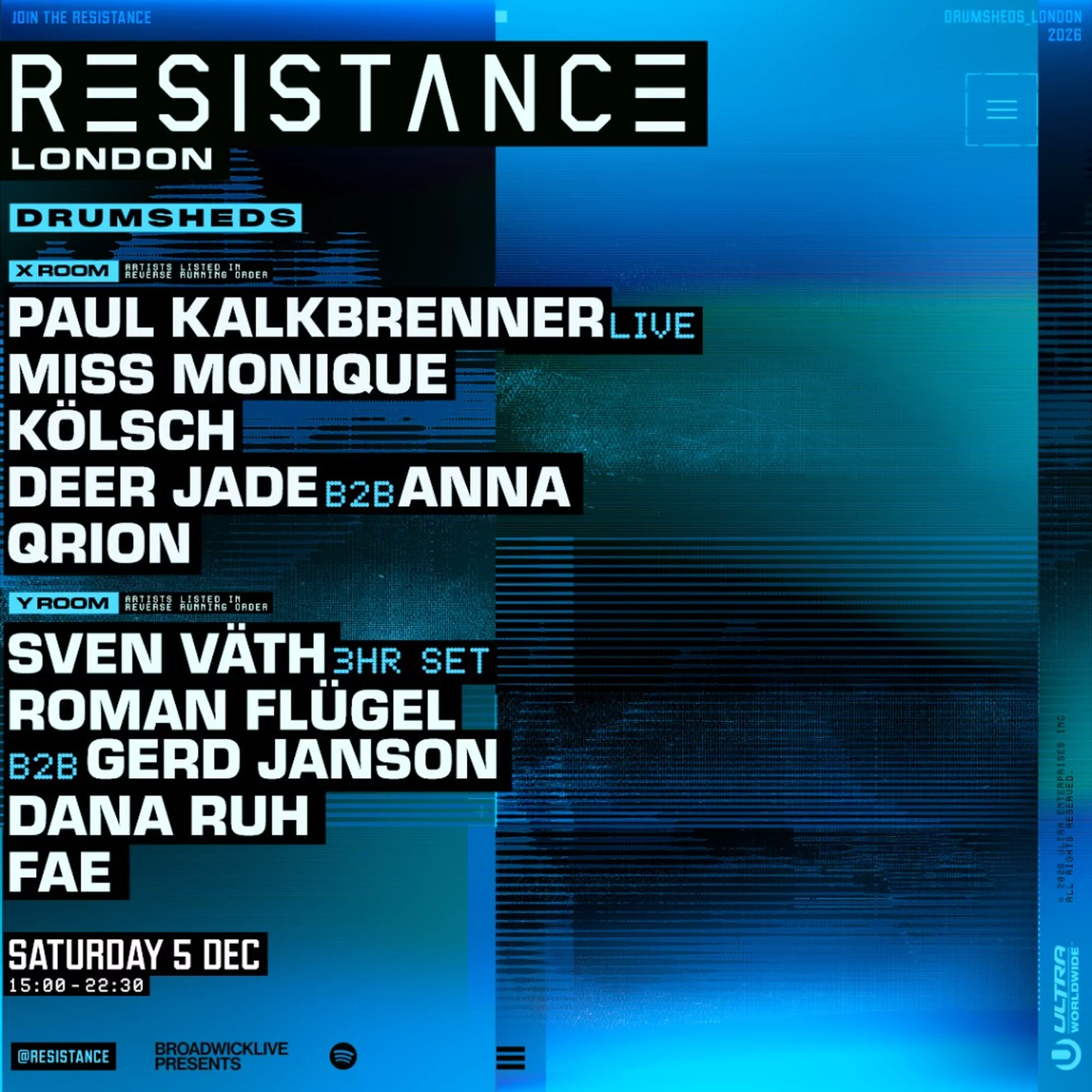 RESISTANCE vuelve a Londres con Paul Kalkbrenner y Sven Väth