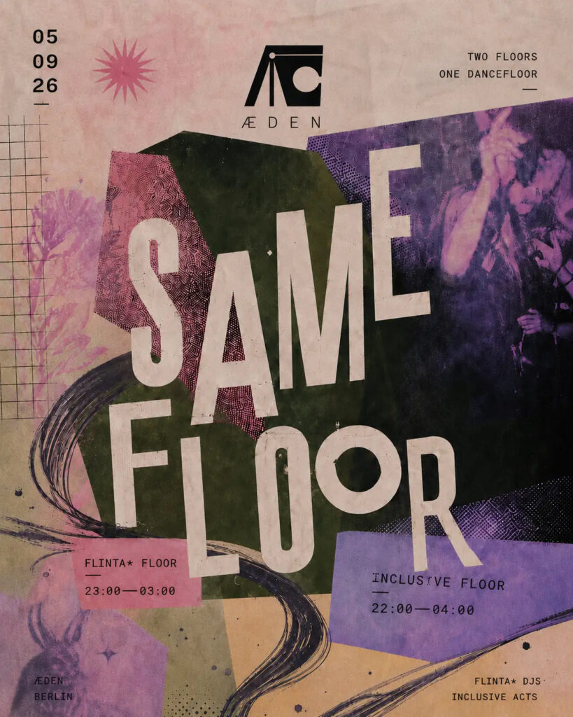 SAME FLOOR brings vibration vests to ÆDEN Berlin