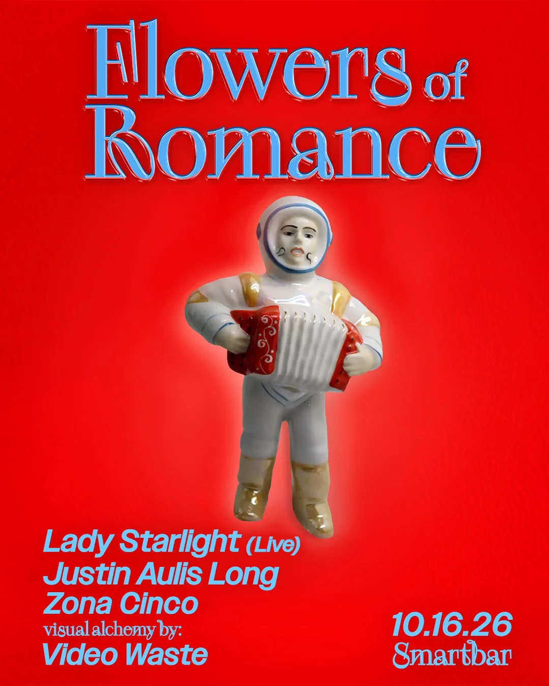 Flowers of Romance lleva el live de Lady Starlight a smartbar