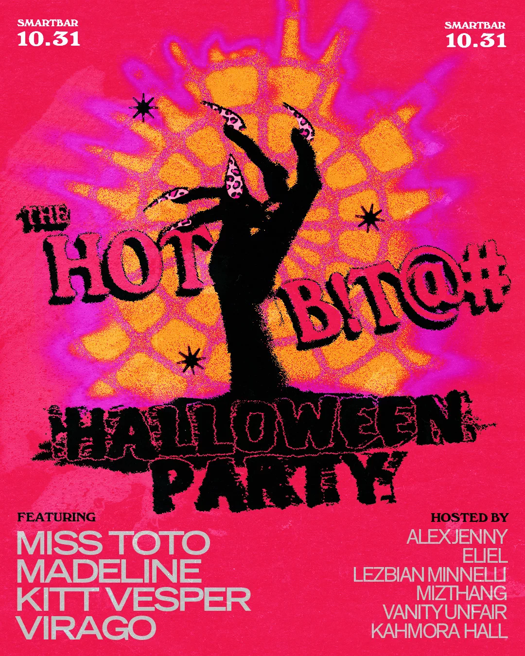 The Hot B!t@# Halloween Party toma smartbar en Halloween