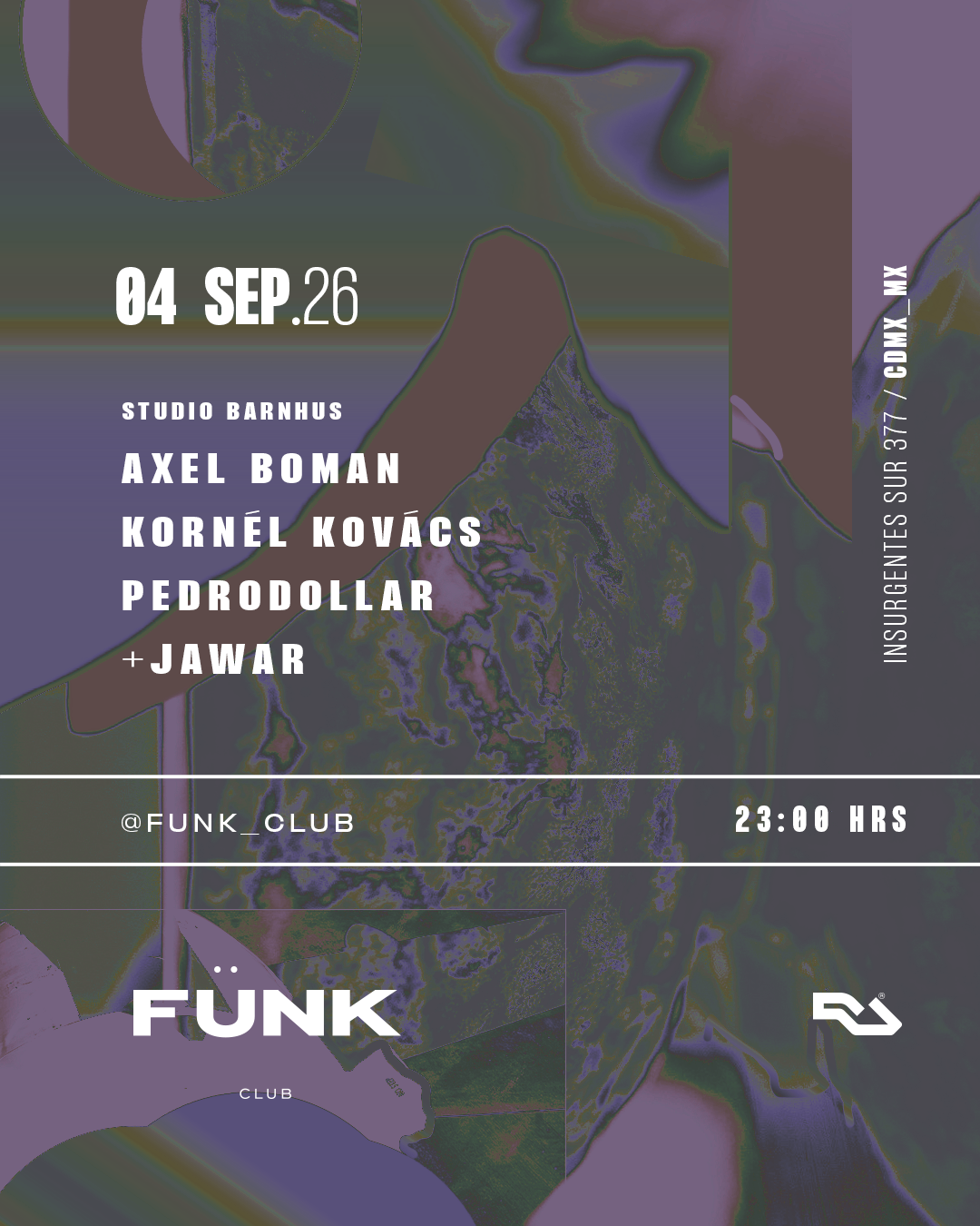 Studio Barnhus takes over Fünk with Axel Boman and Kornél Kovács