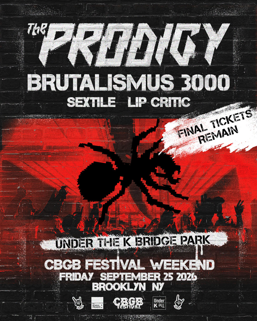 The Prodigy return to New York with Brutalismus 3000