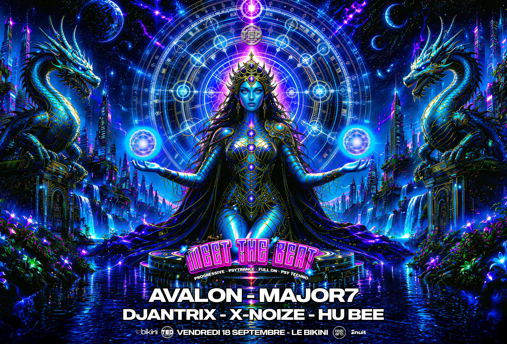 Meet The Beat bringt Avalon, Major7 und Djantrix ins Le Bikini