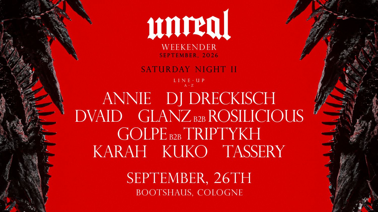 Unreal Weekender endet im Bootshaus mit KUKO, Karah und mehr