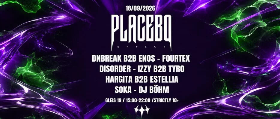 PLACEBO EFFECT launches its drum & bass series at Vienna’s Gleis 19