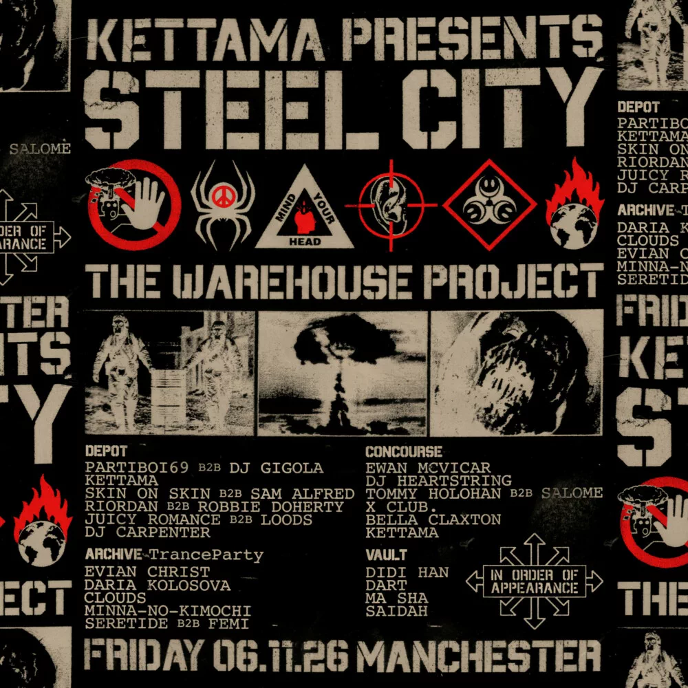 KETTAMA bringt Steel City Dance Discs zu WHP