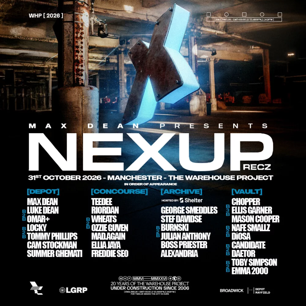 NEXUP kehrt mit Max Dean nach Manchester zurück