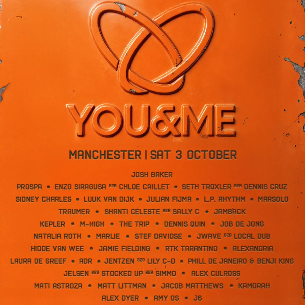 YOU&ME with Josh Baker: Saturday in Manchester